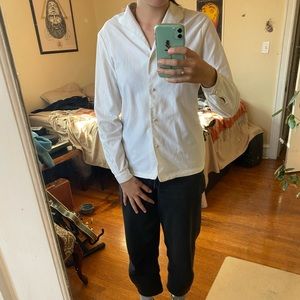 Vintage White Blouse